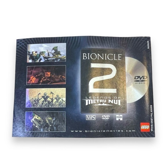 Vintage LEGO Bionicle Vahki Nuurakh Metru Nui 8614 99% Complete Collectible - Picture 14 of 14